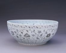 故宮博物院藏明洪武青花瓷 故宮博物院藏明洪武青花瓷